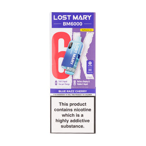 Lost Mary BM6000 Prefilled Pod Kit - Blue Razz Cherry