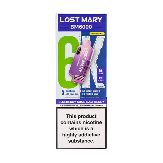 Lost Mary BM6000 Prefilled Pod Kit | 6000 Puffs | Vape Superstore Lost Mary BM6000 Prefilled Pod Kit | 6000 Puffs | Vape Superstore