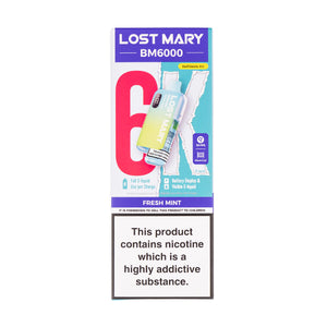 Lost Mary BM6000 Prefilled Pod Kit - Fresh Mint