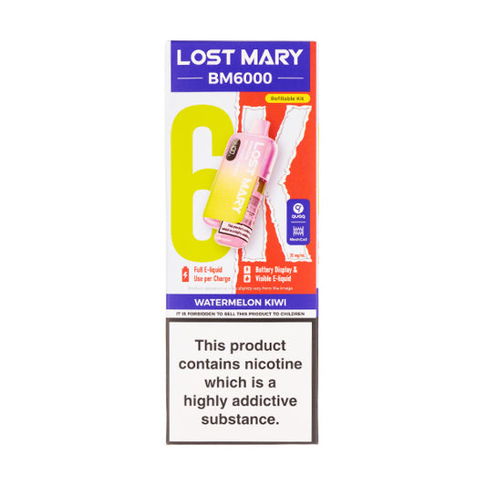 Lost Mary BM6000 Prefilled Pod Kit - Watermelon Kiwi