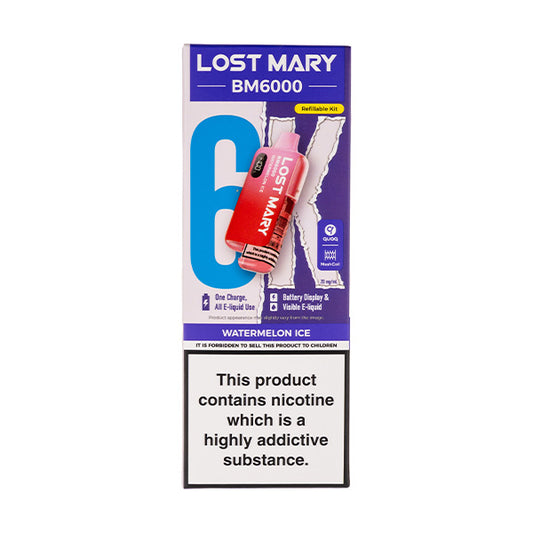 Lost Mary BM6000 Prefilled Pod Kit | 6000 Puffs | Vape Superstore Lost Mary BM6000 Prefilled Pod Kit | 6000 Puffs | Vape Superstore