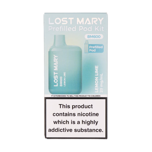 Lost Mary BM600 Prefilled Pod Kit | Rechargeable | 600 Puffs Lost Mary BM600 Prefilled Pod Kit | Rechargeable | 600 Puffs