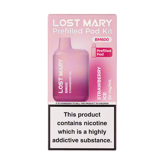 Lost Mary BM600 Prefilled Pod Kit | Rechargeable | 600 Puffs Lost Mary BM600 Prefilled Pod Kit | Rechargeable | 600 Puffs