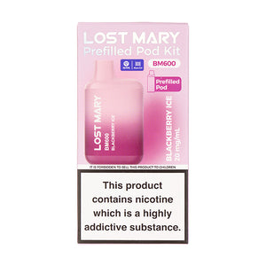 Lost Mary BM600 Prefilled Pod Kit - Blackberry Ice