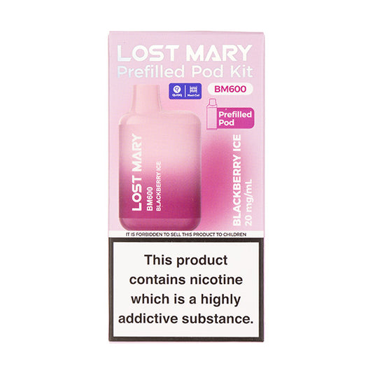 Lost Mary BM600 Prefilled Pod Kit - Blackberry Ice