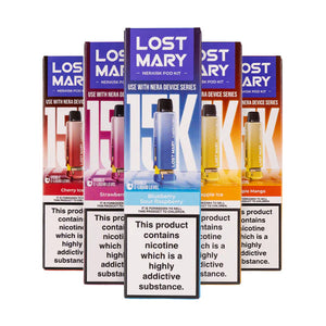 Items that are compatible with Lost Mary Nera 15k Fullview Pod Kit