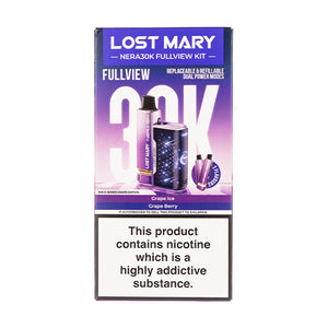 Lost Mary Nera 30k Fullview Pod Kit - Grape Edition