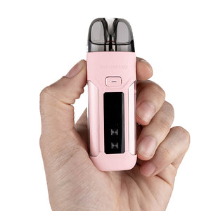 Luxe X Pro Vape Kit by Vaporesso hand check