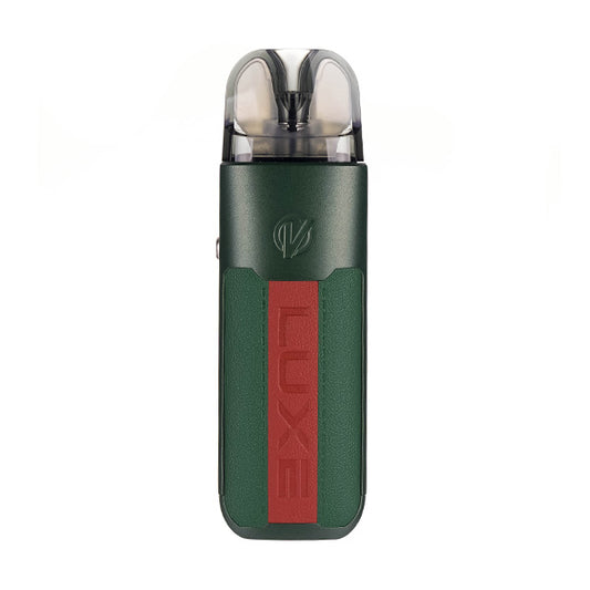 Luxe XR Max Pod Kit by Vaporesso in forest green leather