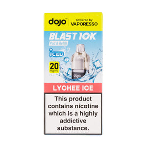 Lychee Ice Dojo Blast 10K Prefilled Pod + Refill by Vaporesso