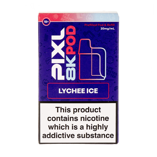Pixl Lychee Ice Pixl 8000 Prefilled Pod + Refill Pack — image 1 of 1