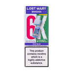 Mad Blue BM6000 Prefilled Pod + Refill by Lost Mary