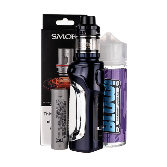 Mag Solo Vape Kit Bundle by SMOK in white blue