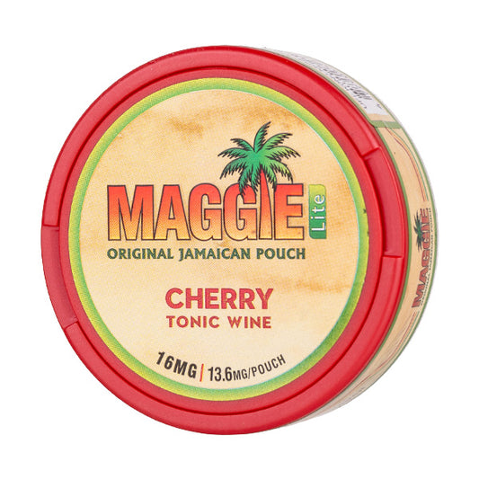 Cherry Tonic Wine Nicotine Pouches by Maggie - 16mg