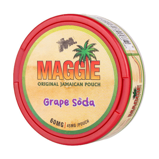 Grape Soda Nicotine Pouches by Maggie - 60mg
