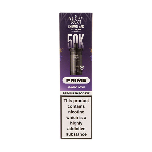 Magic Love 50K Hypermax Prime Prefilled Pod + Refill by Al Fakher