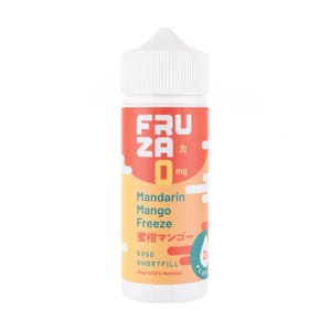 Mandarin Mango Freeze 100ml Shortfill E-Liquid by Fruza
