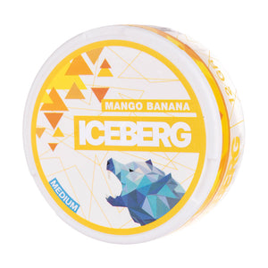 Mango Banana Nicotine Pouches by Iceberg