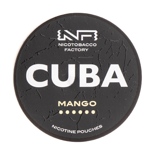 Mango Nicotine Pouches by Cuba Black