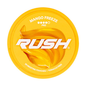 Mango Freeze Nicotine Pouches by Rush - Pro