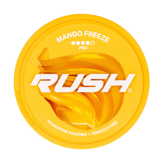 Mango Freeze Nicotine Pouches by Rush - Pro