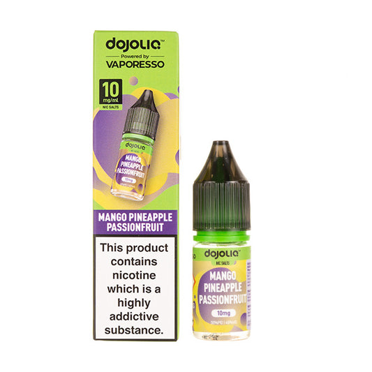 Mango Pineapple Passionfruit Dojoliq Nic Salt E-Liquid by Vaporesso