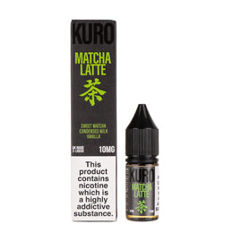 Matcha Latte Nicotine Salt E-Liquid by Kuro