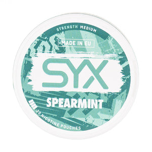Spearmint Nicotine Pouches by SYX - Medium