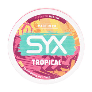 Tropical Nicotine Pouches by SYX - Medium