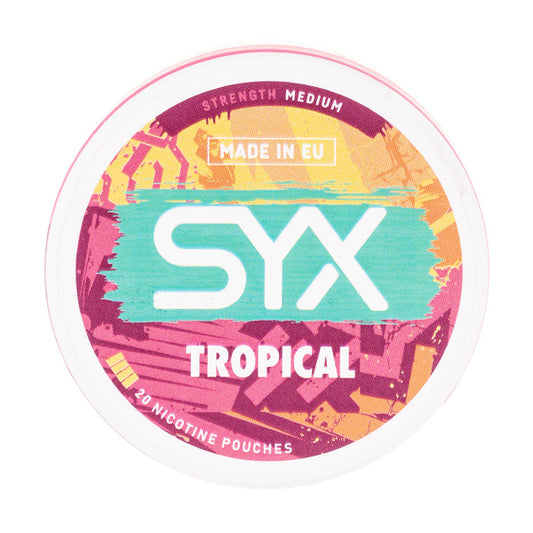Tropical Nicotine Pouches by SYX - Medium