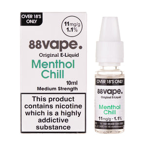 Menthol Chill 50/50 E-Liquid by 88Vape