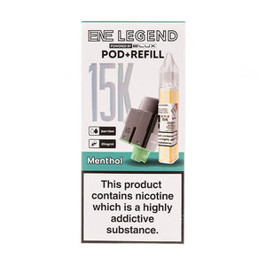 Menthol ENE Legend 15K Prefilled Pod + Refill by Elux