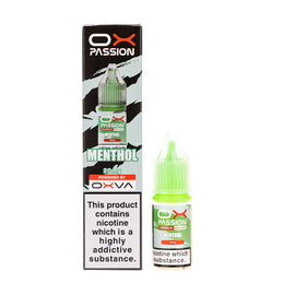 Menthol Nic Salt E-Liquid by Oxva Ox Passion