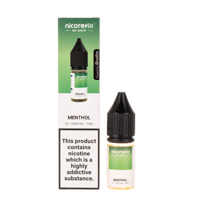 Menthol Nic Salt E-liquid by Nicorefill