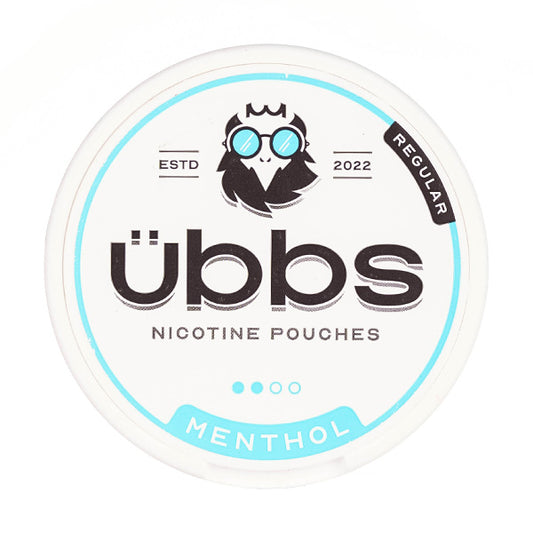 Menthol Nicotine Pouches by Übbs 6mg