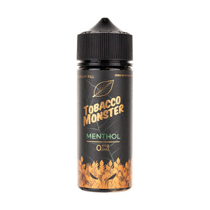 Menthol 100ml Shortfill E-Liquid by Tobacco Monster