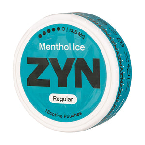 Menthol Ice Regular Nicotine Pouches by Zyn- 13.5mg