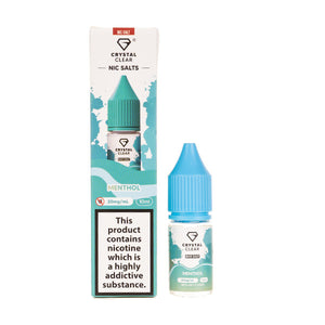 Menthol Nic Salt E-Liquid by Crystal Clear