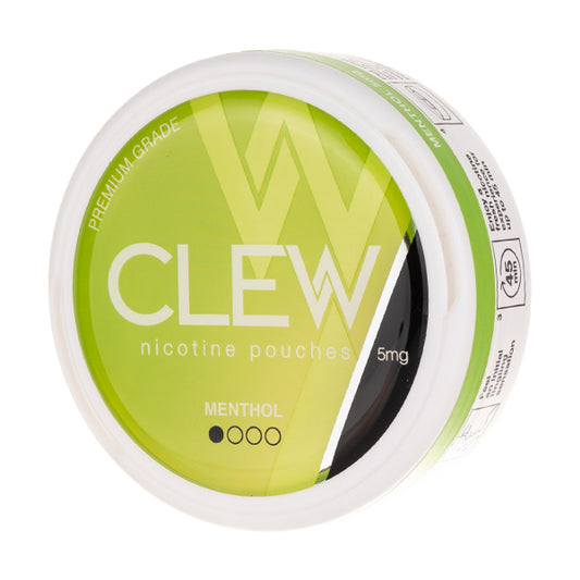 Menthol Nicotine Pouches by Clew
