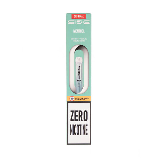 SKE Crystal Bar 600 Zero Nicotine Prefilled Pod Kit - Menthol