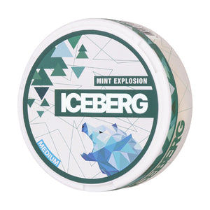 Mint Explosion Nicotine Pouches by Iceberg