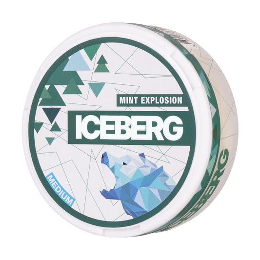 Mint Explosion Nicotine Pouches by Iceberg