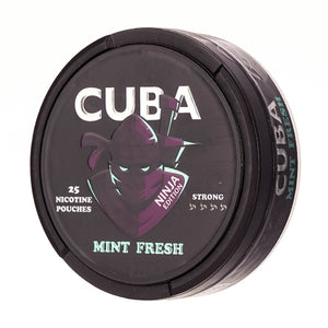 Mint Fresh Nicotine Pouches by Cuba Ninja
