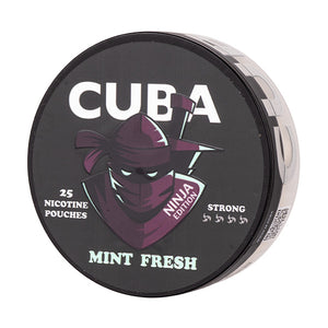 Mint Fresh Nicotine Pouches by Cuba Ninja