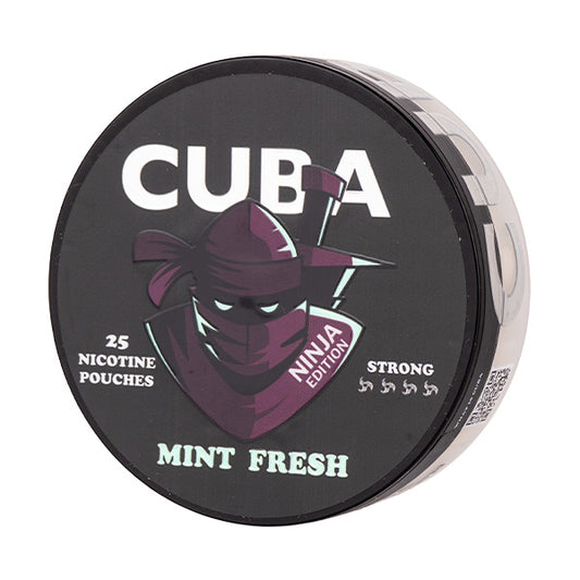 Mint Fresh Nicotine Pouches by Cuba Ninja