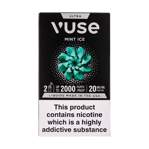Mint Ice Vuse Ultra Pre-filled Pods