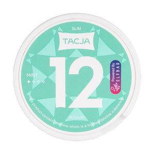 Mint Nicotine Pouches by Tacja 6m per pouch strength