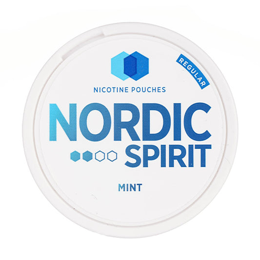 Mint Standard Nicotine Pouches by Nordic Spirit Regular