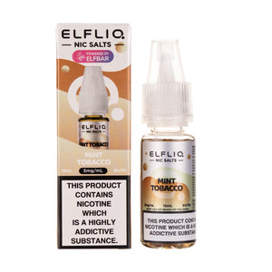 Mint Tobacco Nic Salt E-Liquid by Elf Bar ELFLIQ