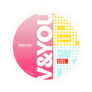 Mint &Boost Nicotine Pouches by V&YOU